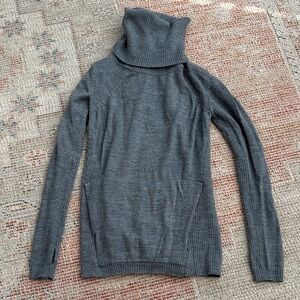 lululemon athletica Charcoal Turtleneck Sweater